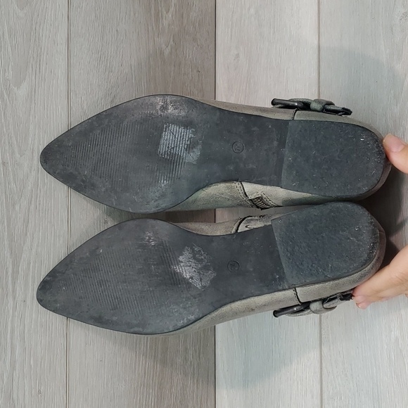 Coconuts By Matisse Women Uptown Ankle Booties Pointed Toe Moto Shoes sz 7M - Picture 12 of 14